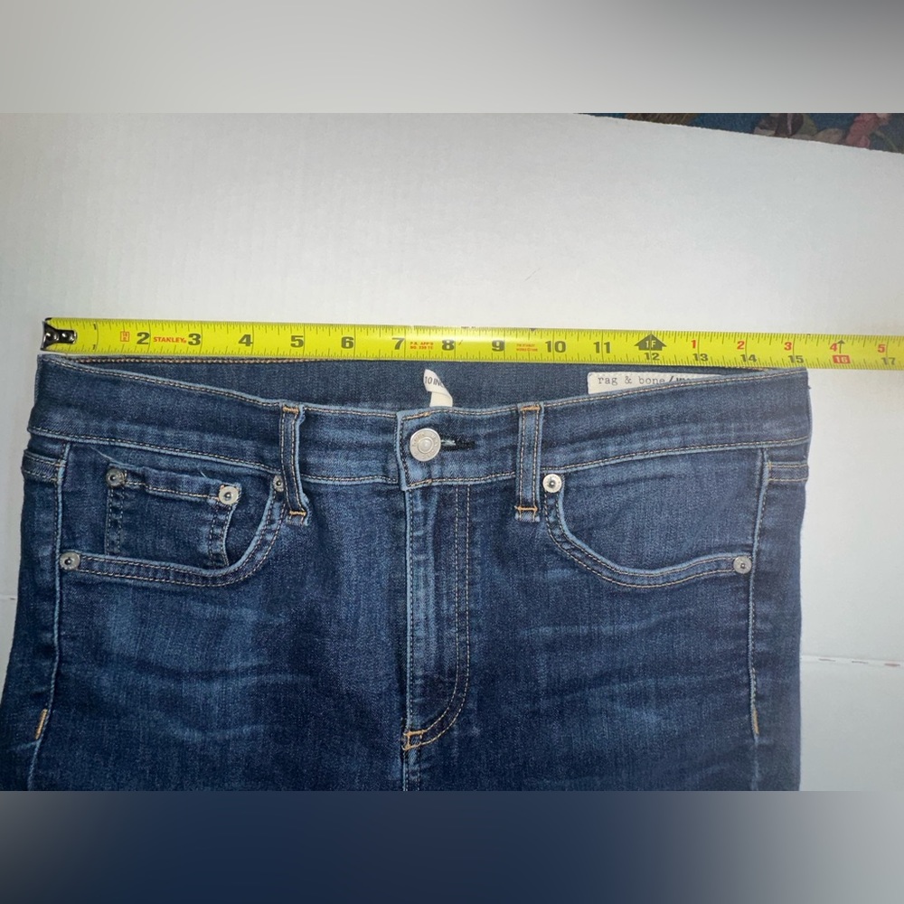 Rag &‎ Bone Women’s 29 Style 10 Inch Ankle Skinny Raw Hem - Picture 9 of 12